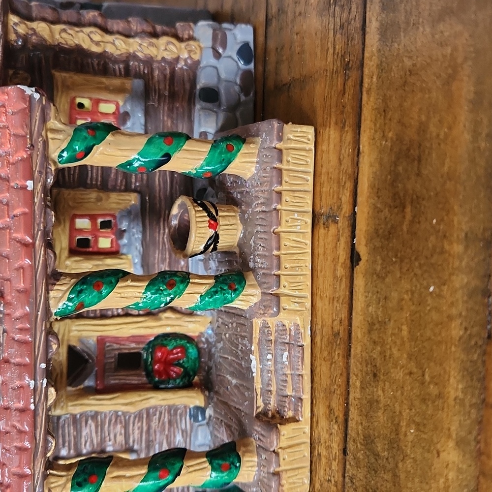 Pinewood Log Cabin Dept 56 Snow Village - Picture 2 of 7